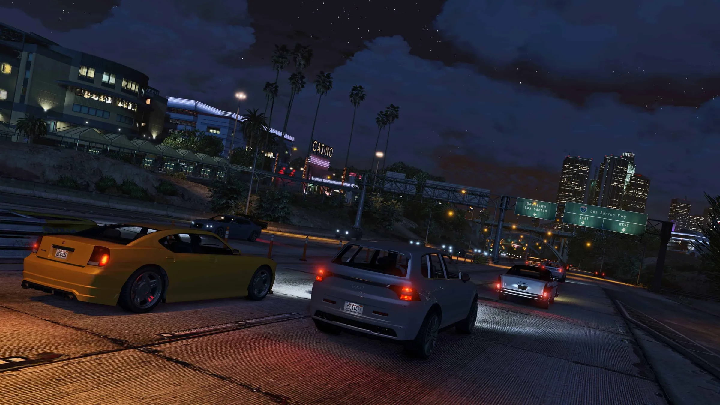 Street racing in Los Santos
